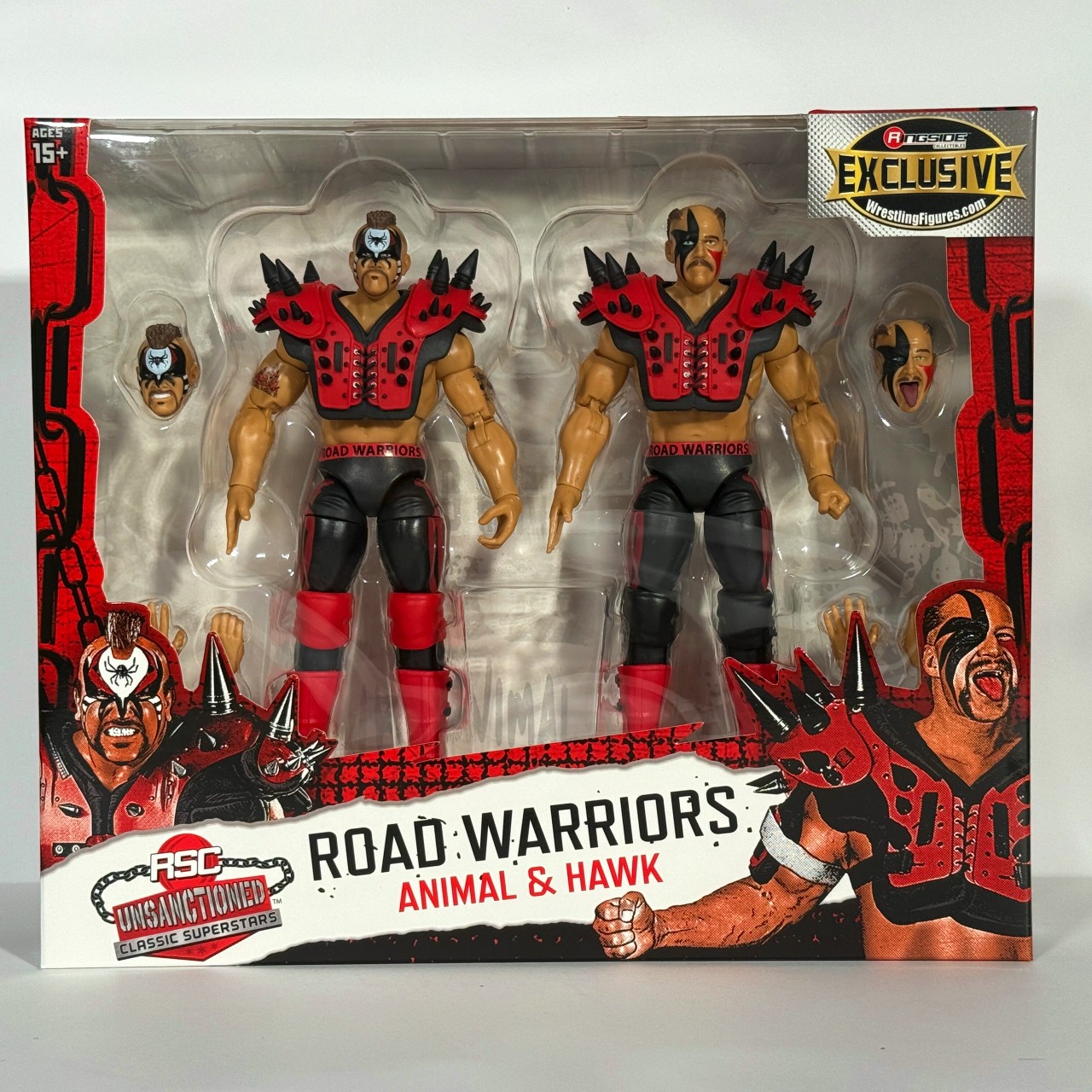 RoadWarriors ロードウォリアーズ プロレスフィギュア シリーズ1 取り寄せ】ロード・ウォリアーズ RSCU クラシック・スーパー