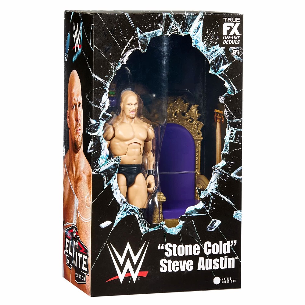 ストーン・コールド スティーブ・オースチン WWE フィギュア エリート キング・オブ・ザ・リング