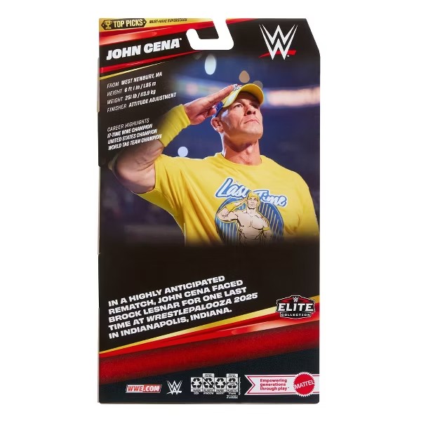【取り寄せ】ジョン・シナ WWE フィギュア トップピックス 2027 第1弾