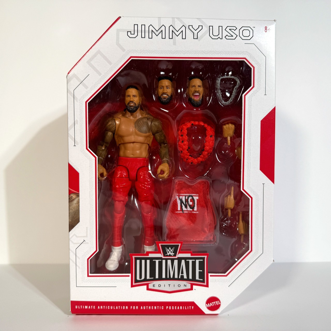 WWE USOS アルティメットエディション　フィギュア　新品　ジェイ・ウーソ ジミー・ウーソ WWE フィギュア アルティメット・エディション