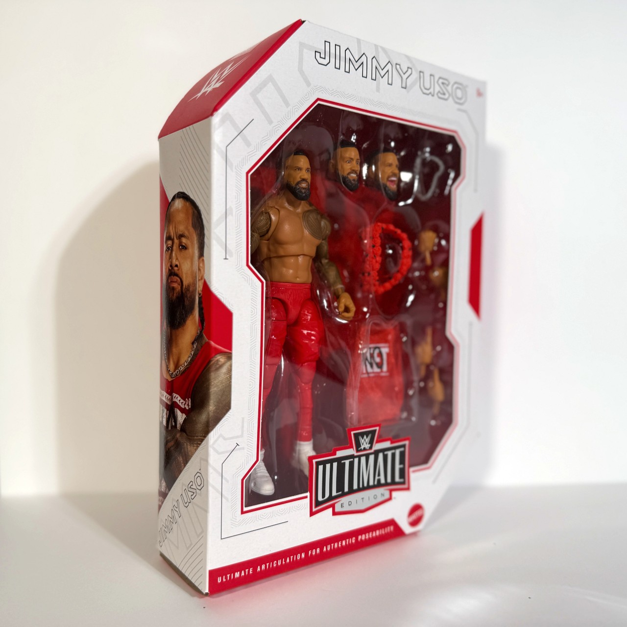 WWE USOS アルティメットエディション　フィギュア　新品　ジェイ・ウーソ 取り寄せ】ジェイ・ウーソ WWE フィギュア アルティメット