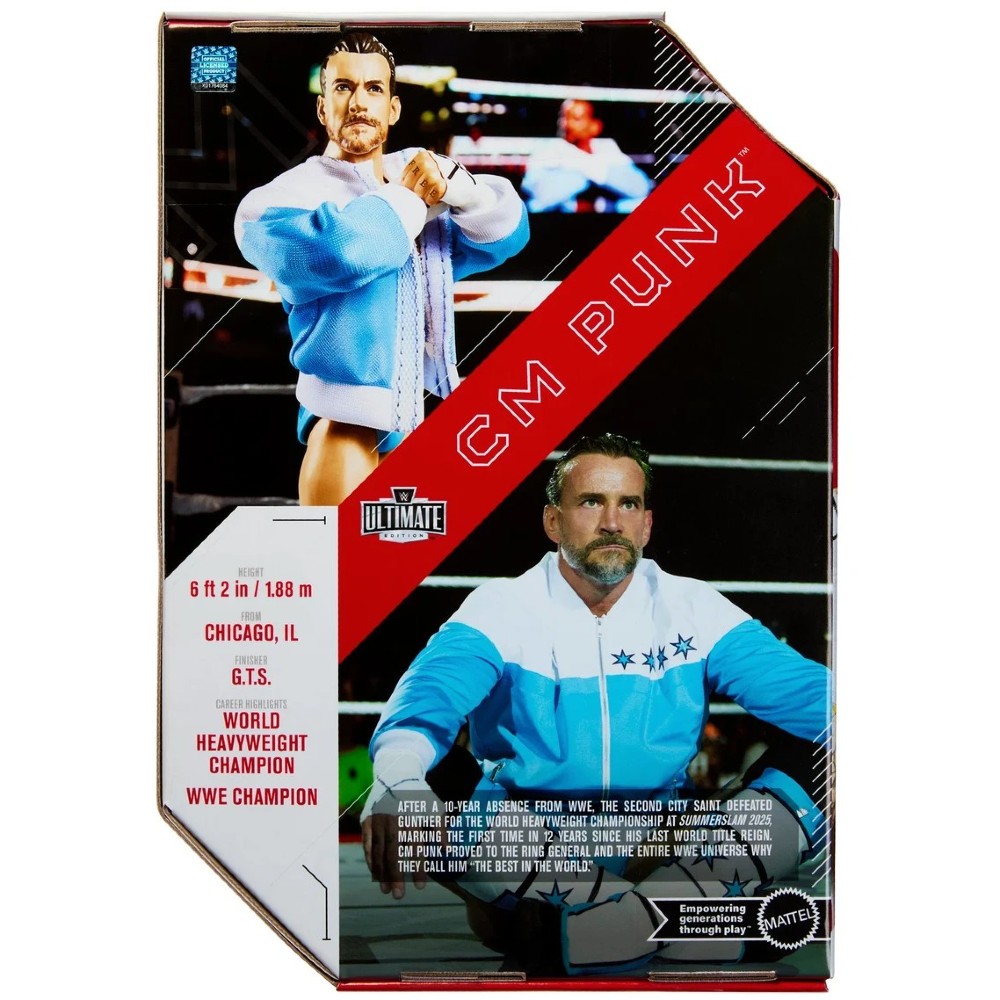 【予約】CMパンク WWE フィギュア アルティメット・エディション 33