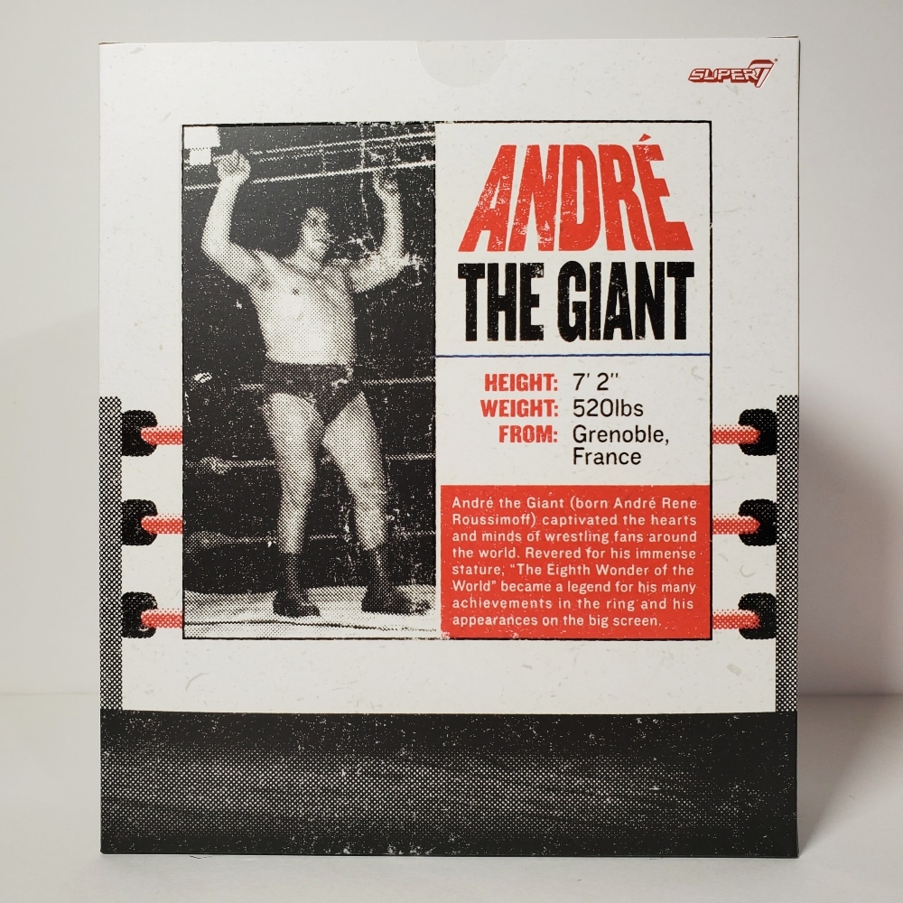 アンドレ・ザ・ジャイアント（モンスター・ロシモフ）Super7 Ultimates! フィギュア