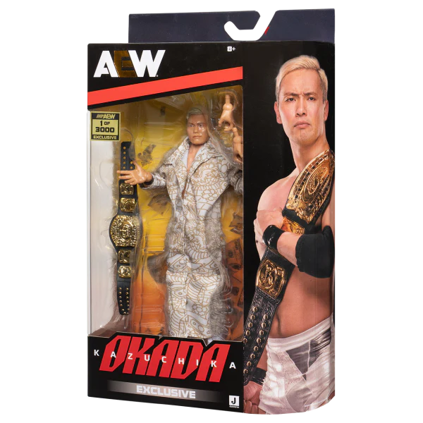 オカダ・カズチカ AEW フィギュア 限定版 (1/3000) | AEW | ビッグ