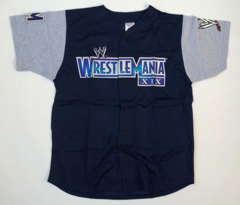 WWE レッスルマニア 19 ベースボールジャージ (M)