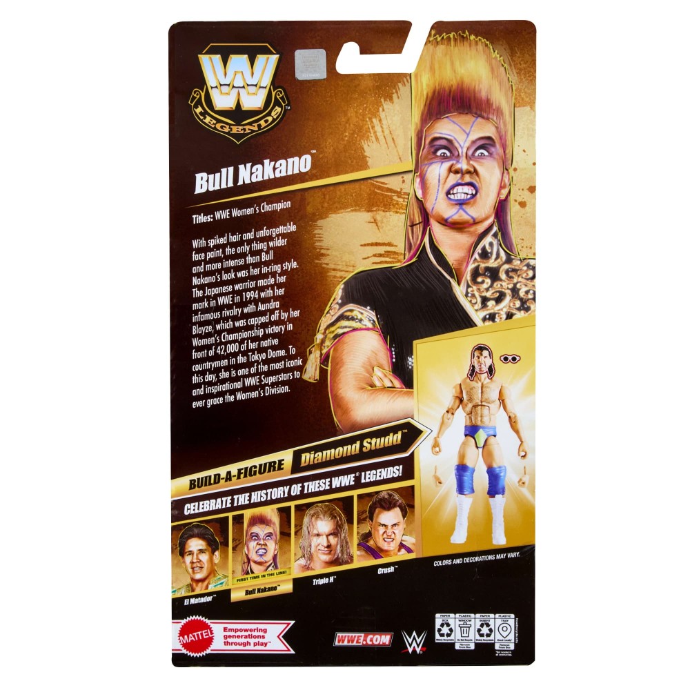 【再入荷】ブル中野 WWE フィギュア エリート レジェンド 31