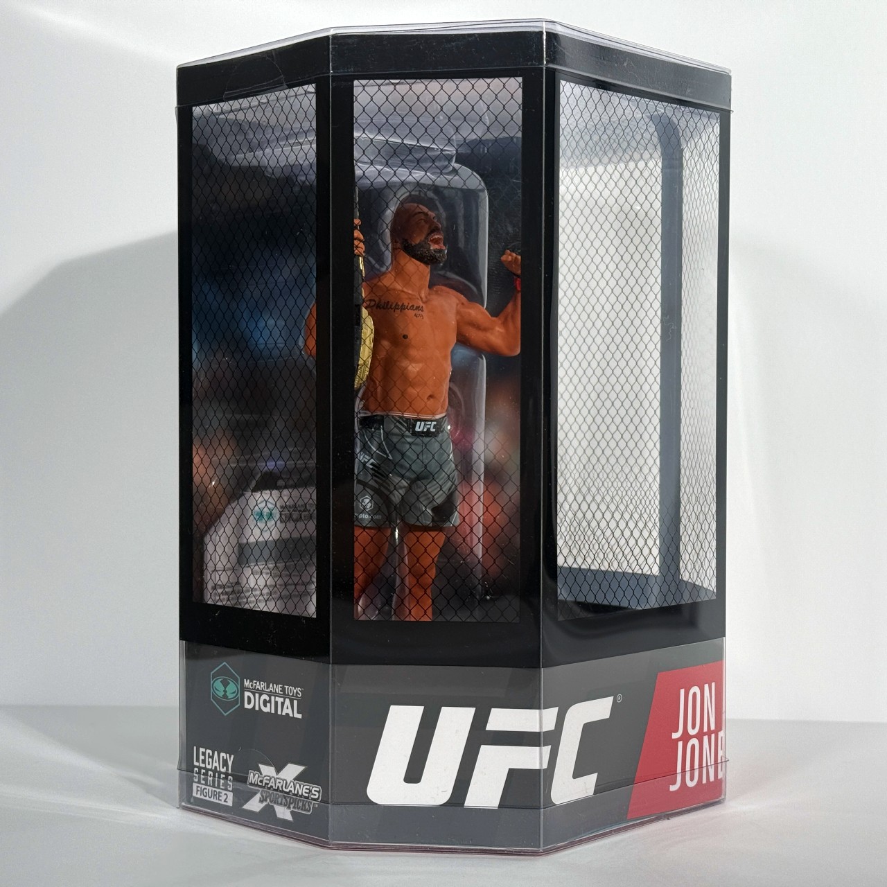 激レア】UFC ジョン・ジョーンズ　フィギュア ジョン・ジョーンズ UFC フィギュア マクファーレン・トイズ