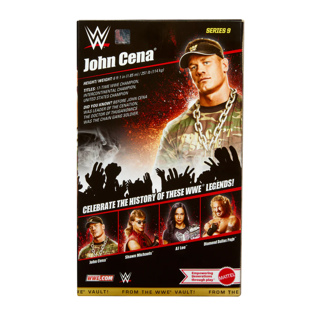 【取り寄せ】ジョン・シナ (Word Life) WWE フィギュア フロム・ザ・ヴォルト シリーズ 9