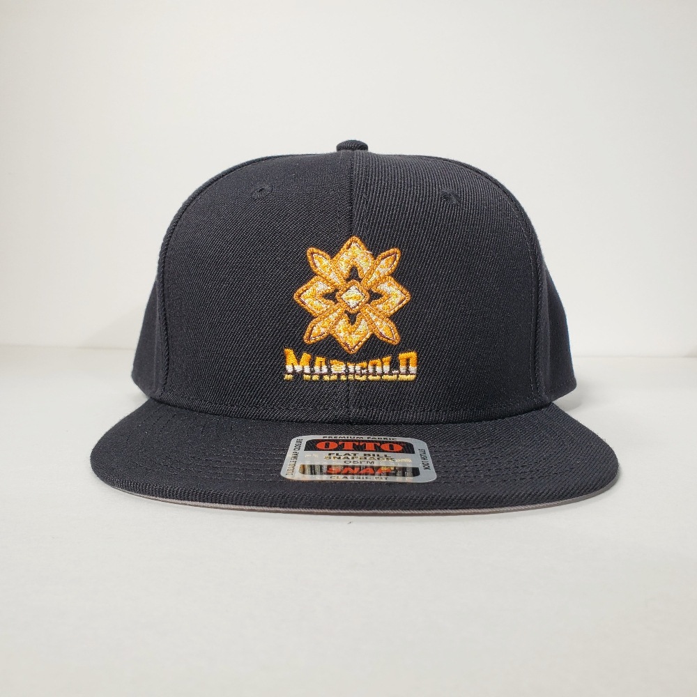 マリーゴールド ロゴ入りキャップ マリーゴールド ロゴ入り キャップ Flatbill Snapback | すべて