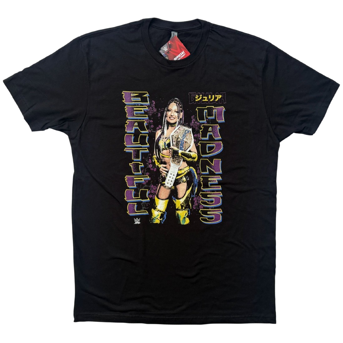 WWE ジュリア Giulia Tシャツ Beautiful Madness (L)