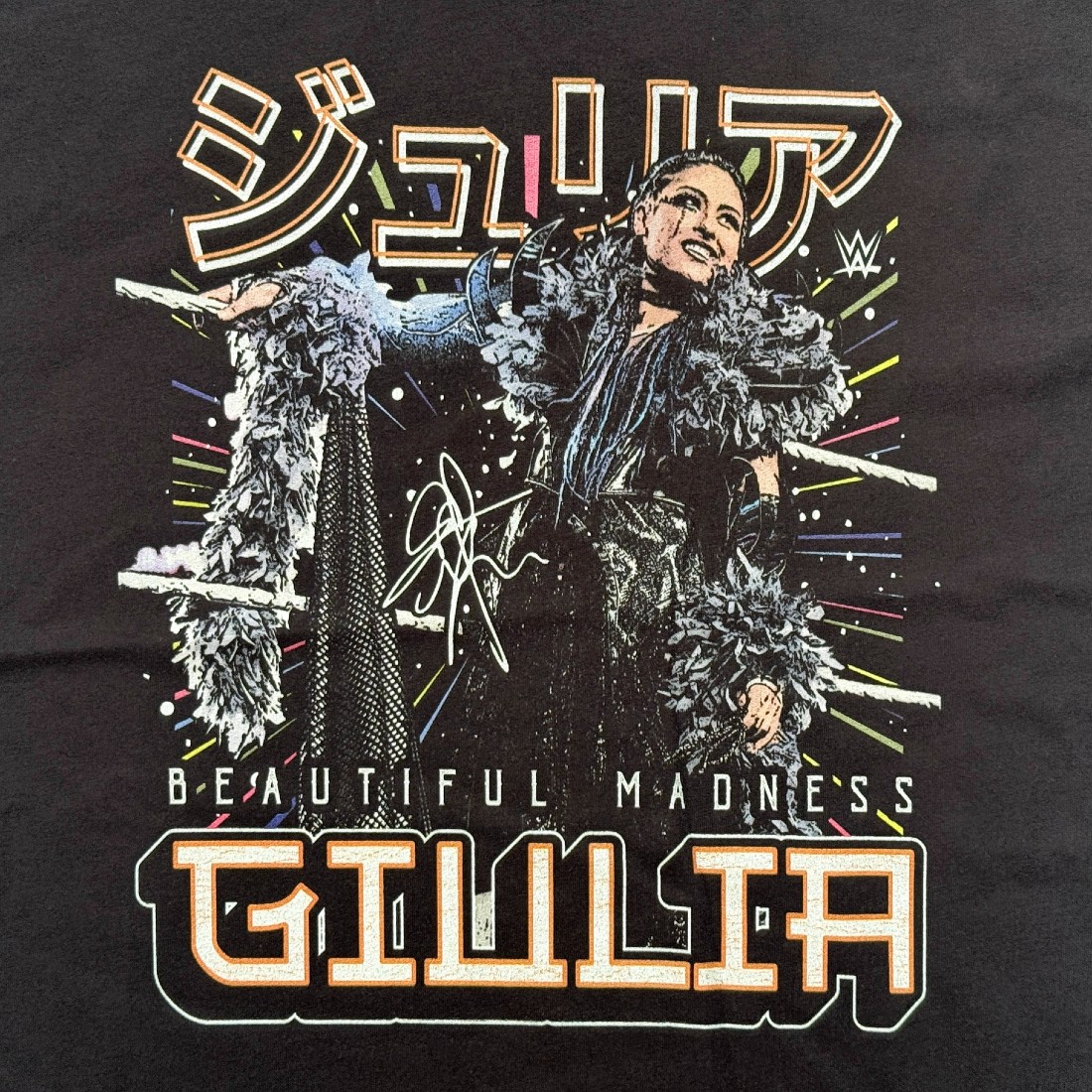 ジュリア　1stTシャツ　女子プロレス　GIULIA WWE ジュリア Giulia Tシャツ | WWE | ビッグブルー BIG BLUE