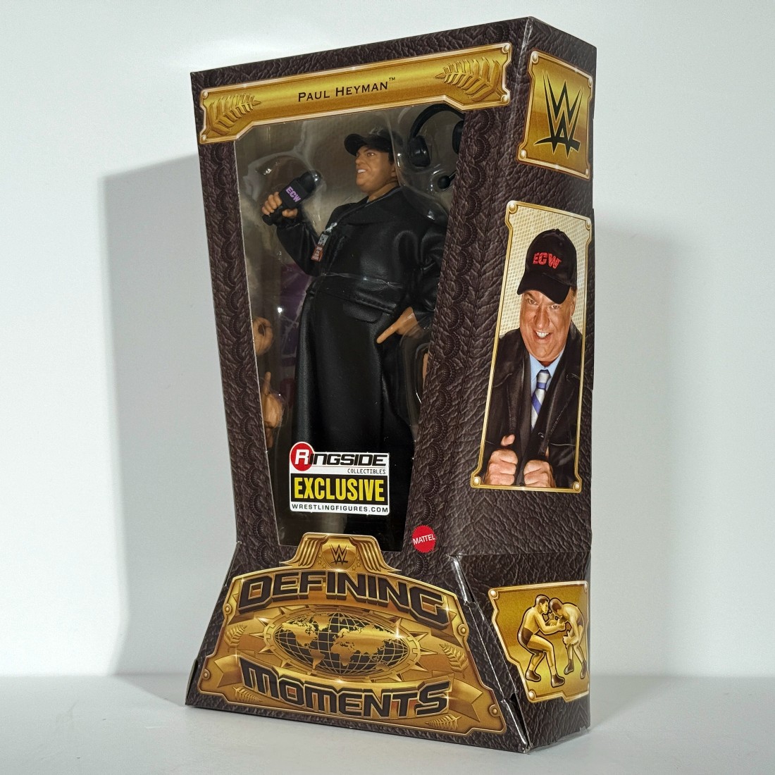 ECW ポール・ヘイマン WWE フィギュア ディファイニング・モーメント