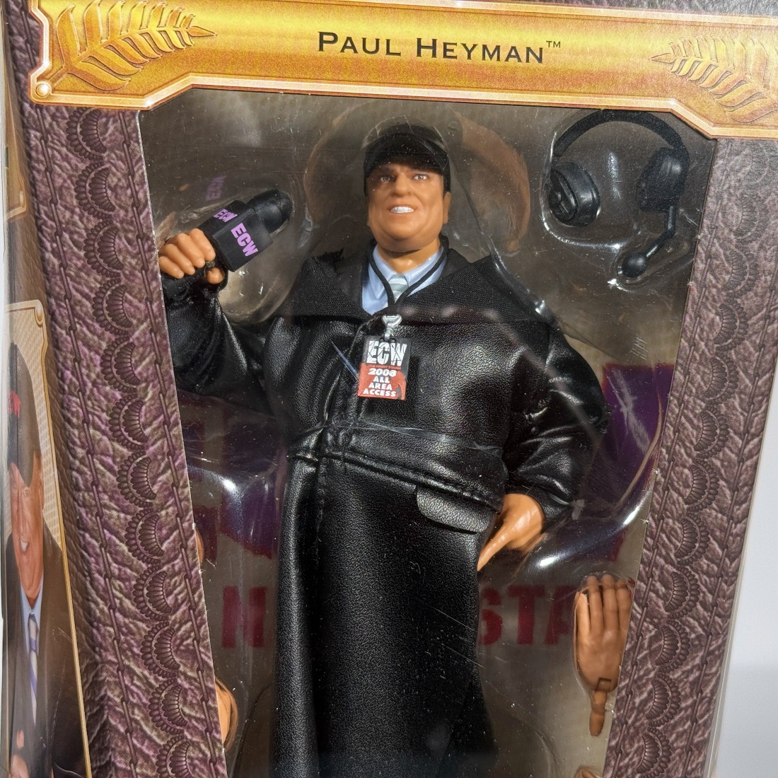 ECW ポール・ヘイマン WWE フィギュア ディファイニング・モーメント