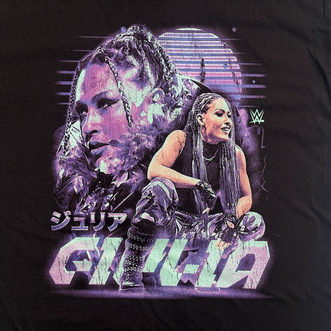WWE ジュリア Giulia Tシャツ Retro Punk (M/L/XL) | WWE | ビッグ