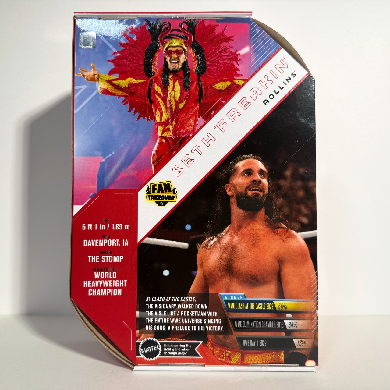 セス・ロリンズ WWE フィギュア アルティメット・エディション Fan TakeOver