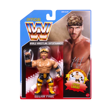 取り寄せ】ローガン・ポール WWE 2026 レトロ フィギュア シリーズ 2