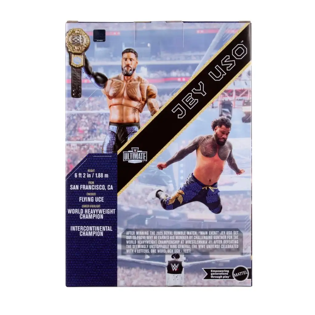 予約】ジェイ・ウーソ WWE フィギュア アルティメット・エディション