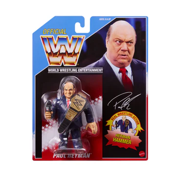 【取り寄せ】ポール・ヘイマン WWE 2026 レトロ フィギュア シリーズ 2
