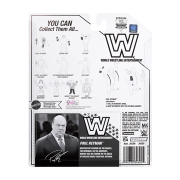 【取り寄せ】ポール・ヘイマン WWE 2026 レトロ フィギュア シリーズ 2