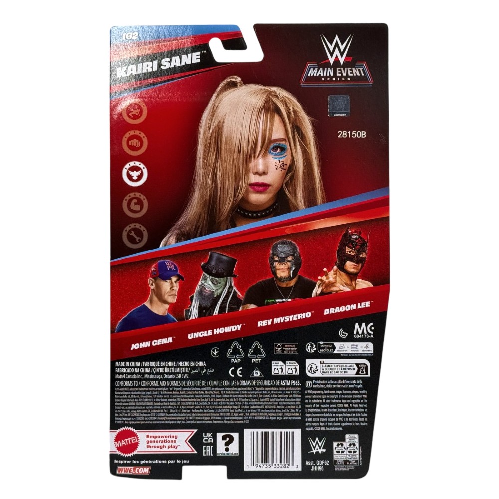 カイリ・セイン WWE フィギュア メイン・イベント 162
