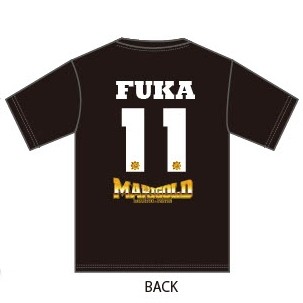 風香 #11 マリーゴールド 背番号 Tシャツ (L/XL)