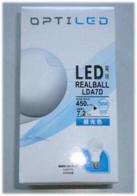 LED�ŵ� REALBALL ����� 7.2W (30W����) LDA7D