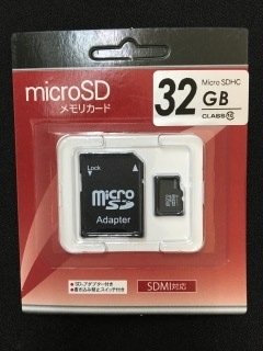 microSD32GB class10 S-32MS10