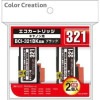 Color Creation ���������ȥ�å� 2�ĥѥå� �֥�å� BCI-321BK�ߴ� CCC-321BKW