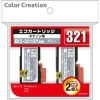 Color Creation ���������ȥ�å� 2�ĥѥå� ���졼 BCI-321GY�ߴ� CCC-321GYW