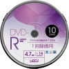 Lazos DVD-R 4.7GB for VIDEO CPRM�б� 1-16��®�б� 1��Ͽ�� �ۥ磻�ȥ磻�ɰ����б� 10���� ���ԥ�ɥ륱������ L-CP10P
