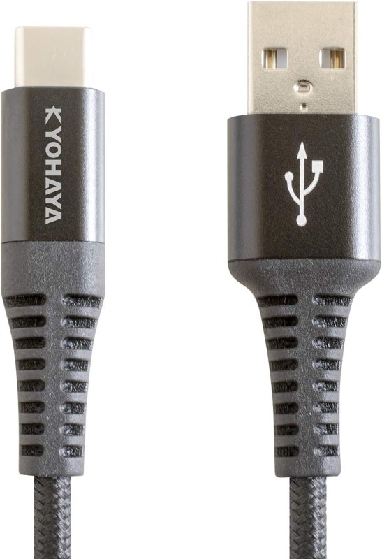 KYOHAYA USB�����֥� TypeC�����֥� ����ɥ����� ���ť����֥� �����ף㽼�ť����֥� android ��® ���� �ʥ����� ���� ���� ���ˤ��� ���ޥ� ��®���� �ǡ���ž�� 70cm �֥�å� JK10M070CBK