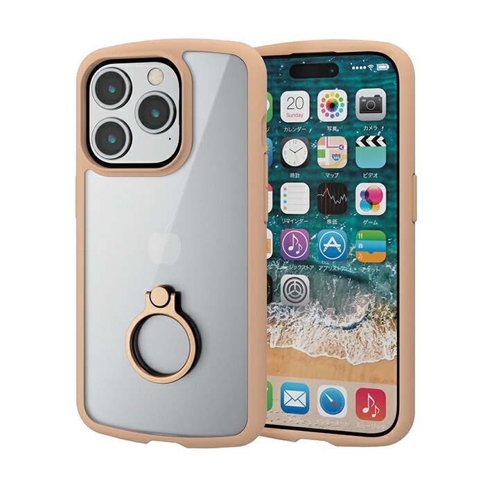 ���쥳�� iPhone 15 Pro �� TOUGH SLIM LITE ���ե����� PM-A23CTSLFCRBE