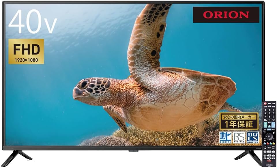 orion 40インチ 液晶テレビ ORION(オリオン) 液晶テレビ 40v型 チューナー内蔵（地上・BS・CS対応