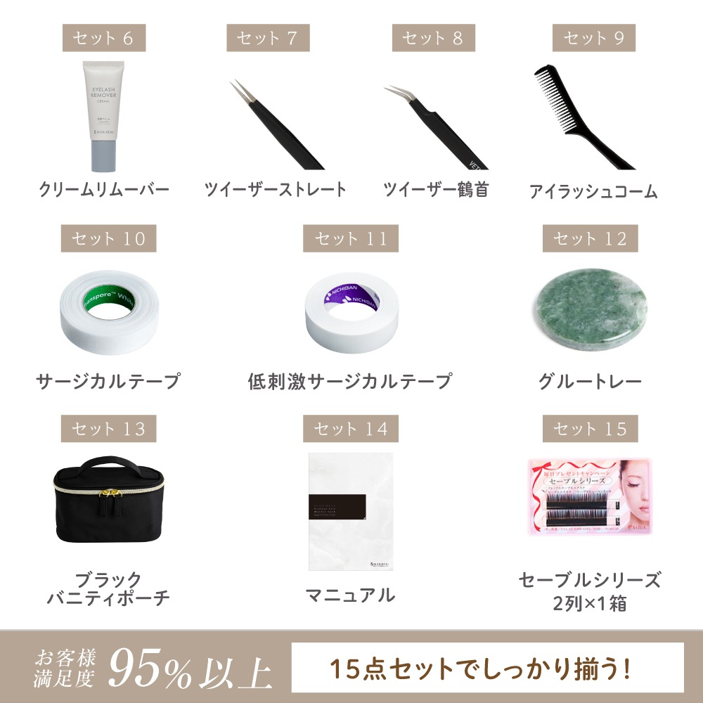 まつげエクステセルフキット