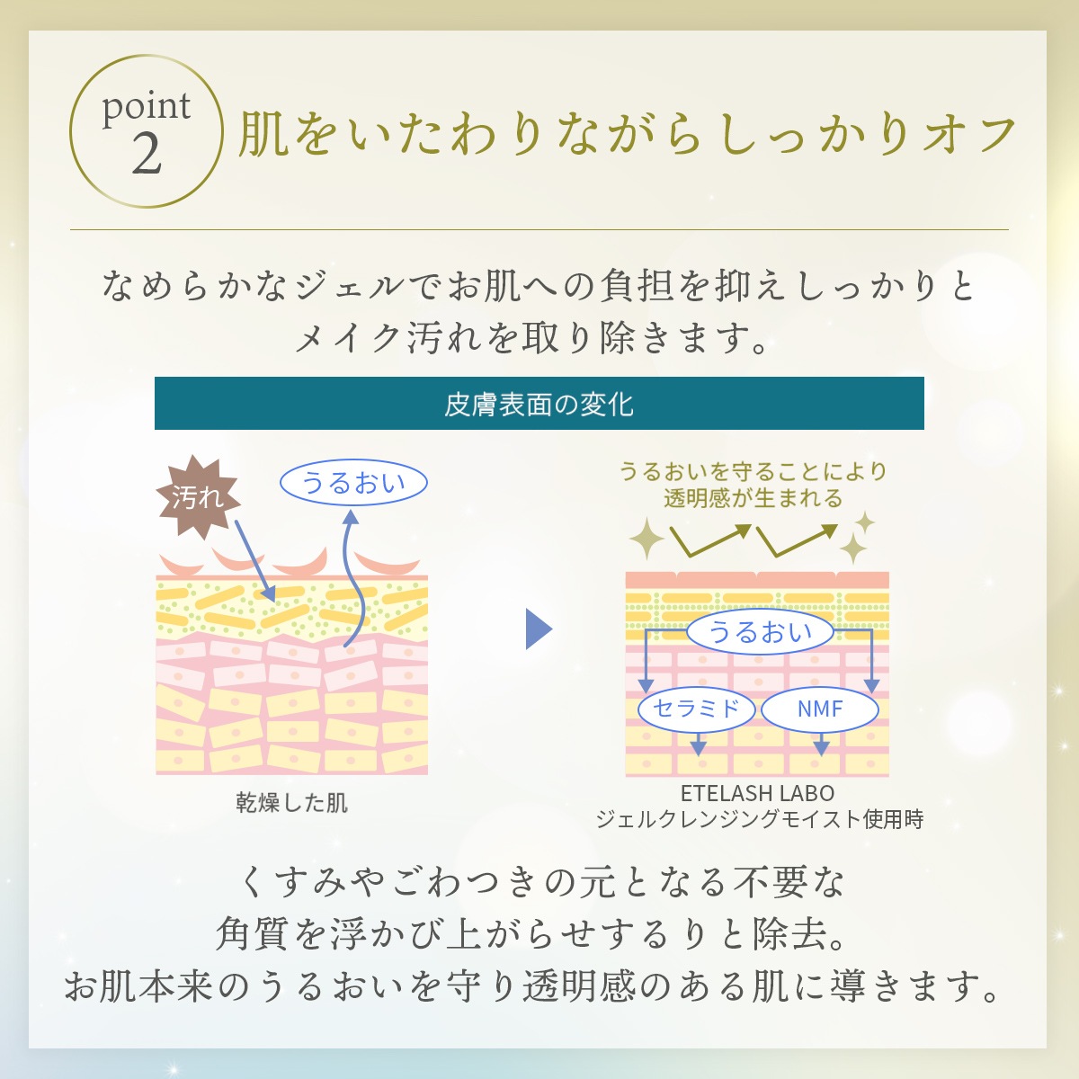 EYELASHLABO ジェルクレンジングモイスト150g×12本