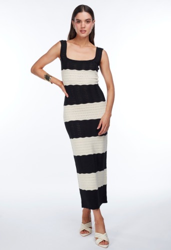 Capittana ꥾ȥ 2025 BetsyBlackandWhiteDress