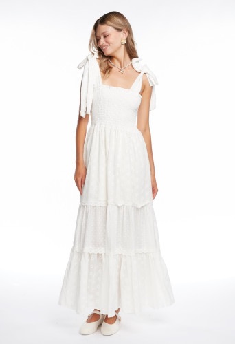 Capittana ꥾ȥ 2025 EvitaBroderieWhiteDress