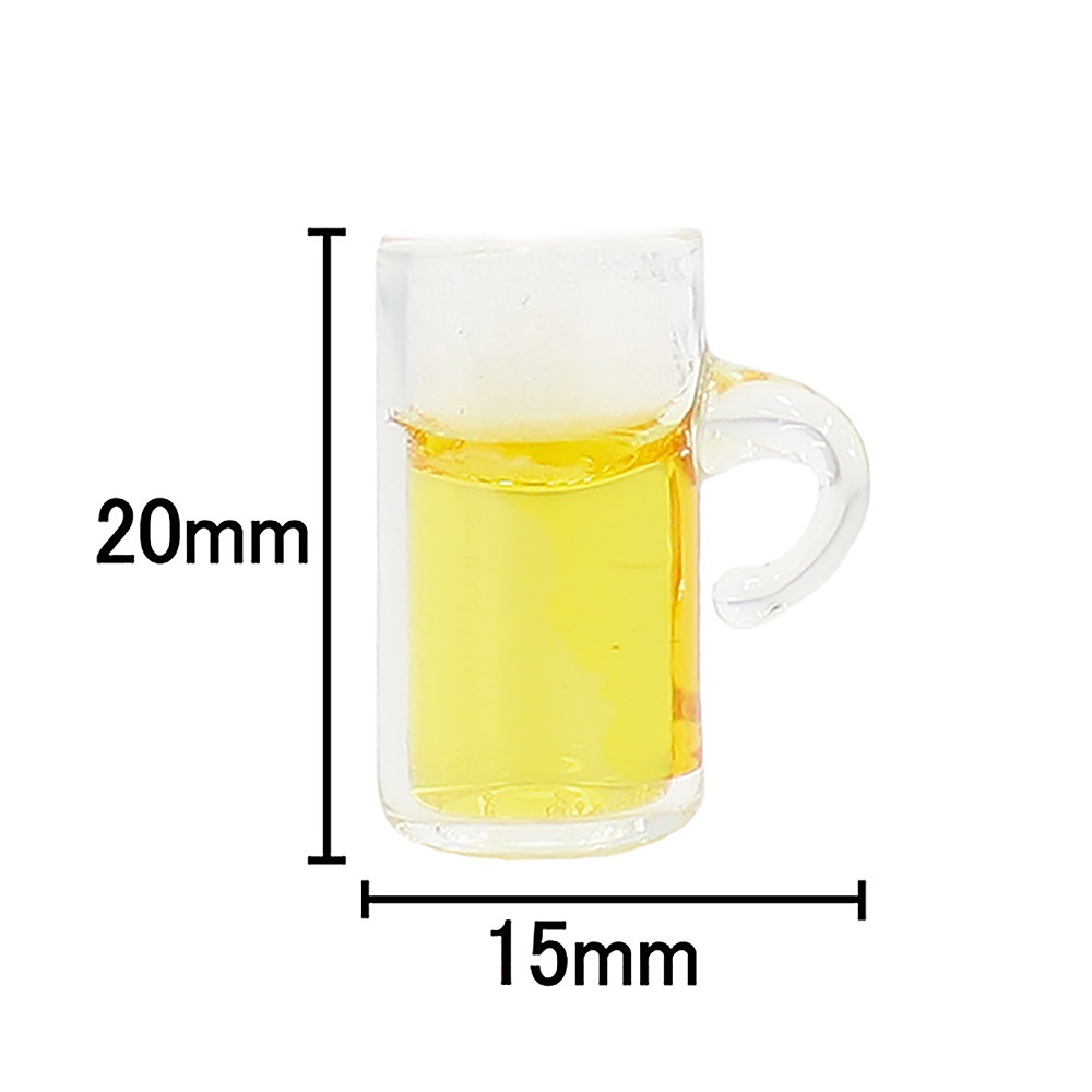 ビール入りビアジョッキ | ミニチュアパーツ | ビリーの手作りドール