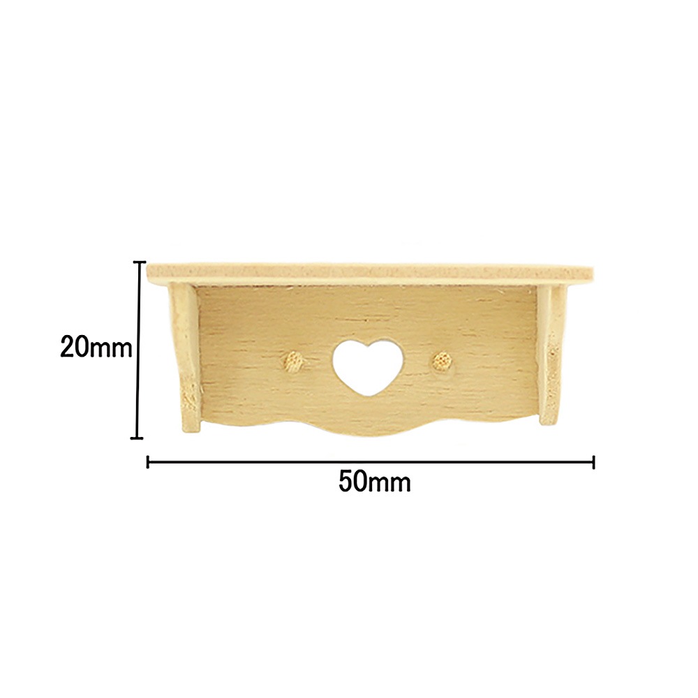 ミニシェルフ（ハート）