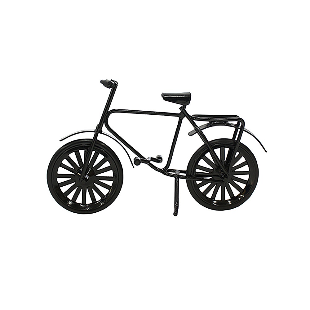黒い自転車 | ミニチュアパーツ | ビリーの手作りドールハウスキットと