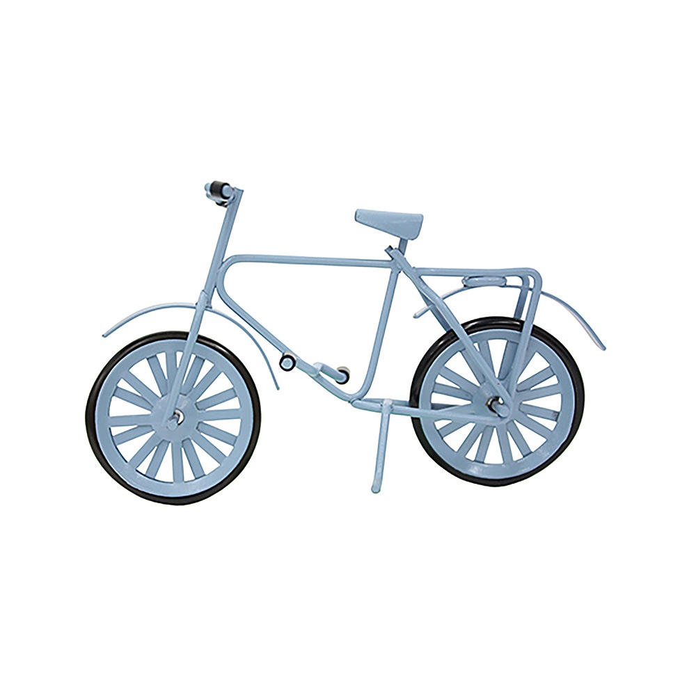 水色の自転車 | ミニチュアパーツ | ビリーの手作りドールハウスキット
