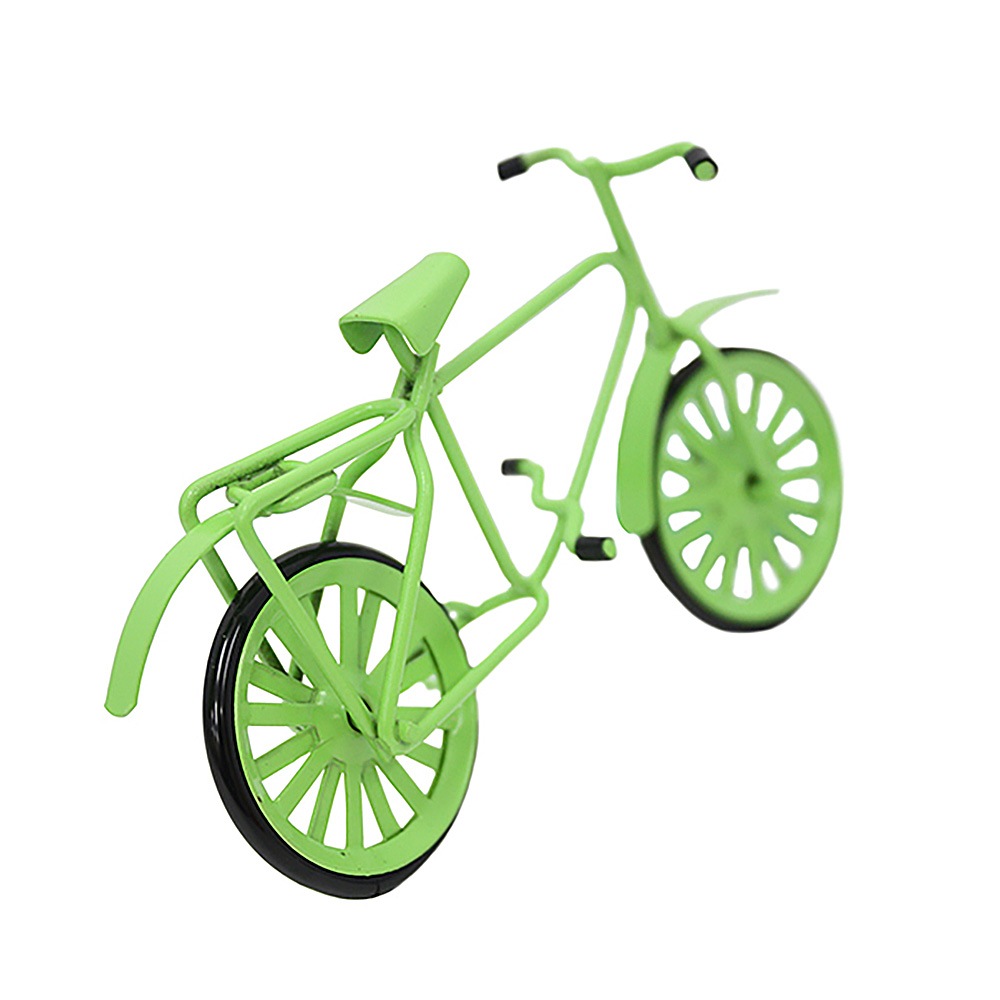 黄緑の自転車 | ミニチュアパーツ | ビリーの手作りドールハウスキット