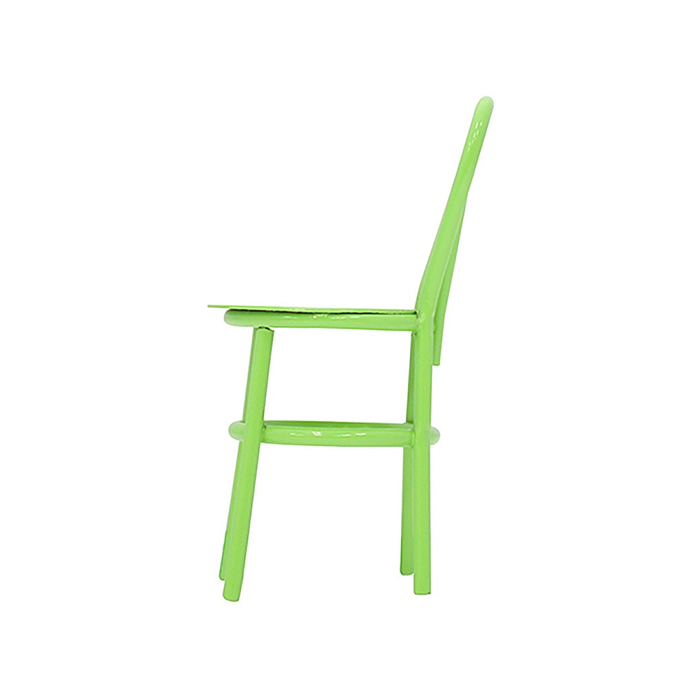 黄緑のシングルチェア