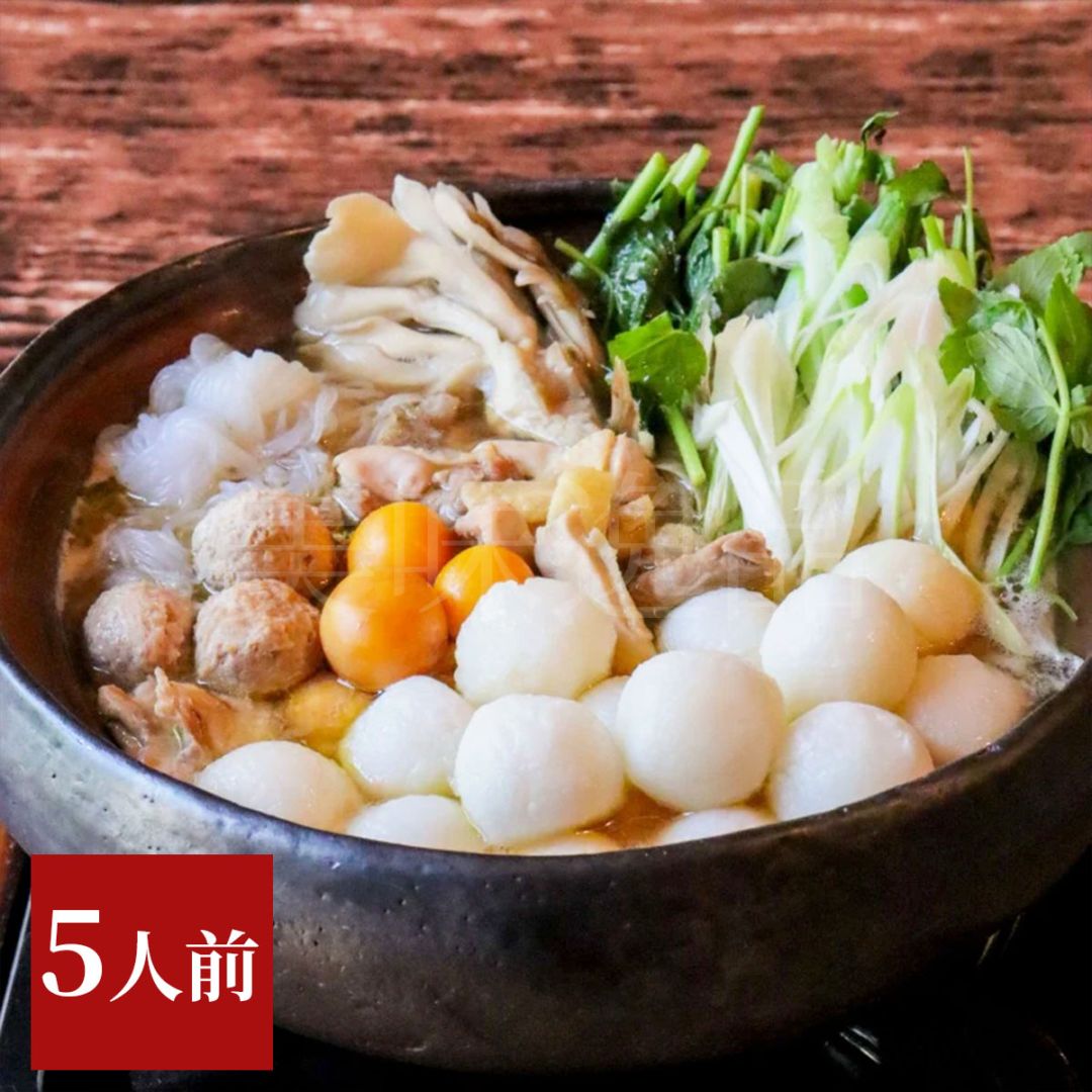 比内地鶏 だまこ鍋セット（5人前）｜美味逸品 お取り寄せグルメの