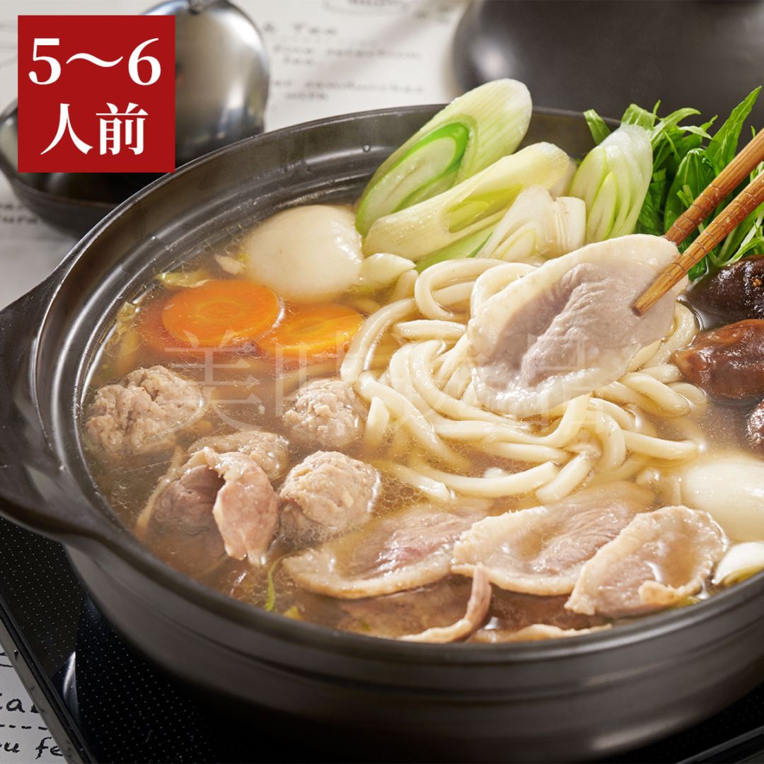 但馬鴨　鴨鍋セット玄米うどん付5～6人前（冷凍）最高級合鴨　オーガニックファームたにぐち