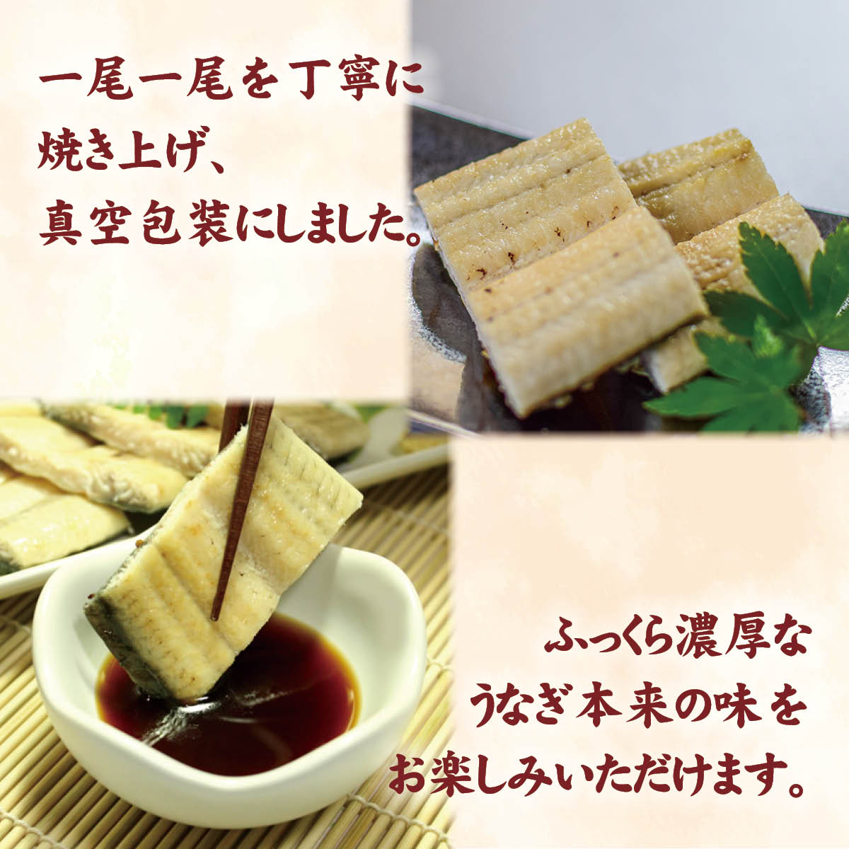 四万十うなぎ白焼き120g（有頭）×5本セット　タレ付き　高知県四万十から産地直送
