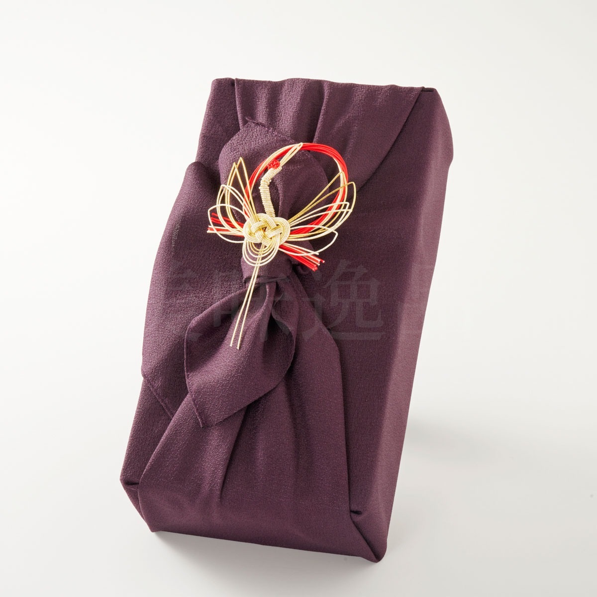 ［白米・玄米選択可］自然米コシヒカリ「神の力」1kg　桐箱・風呂敷包み（鶴の祝）無肥料・無農薬