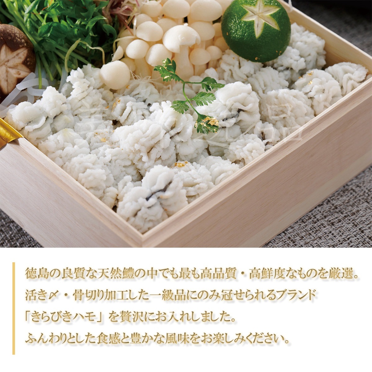 天然鱧のはも鍋（鱧鍋）セット（3～4人前）