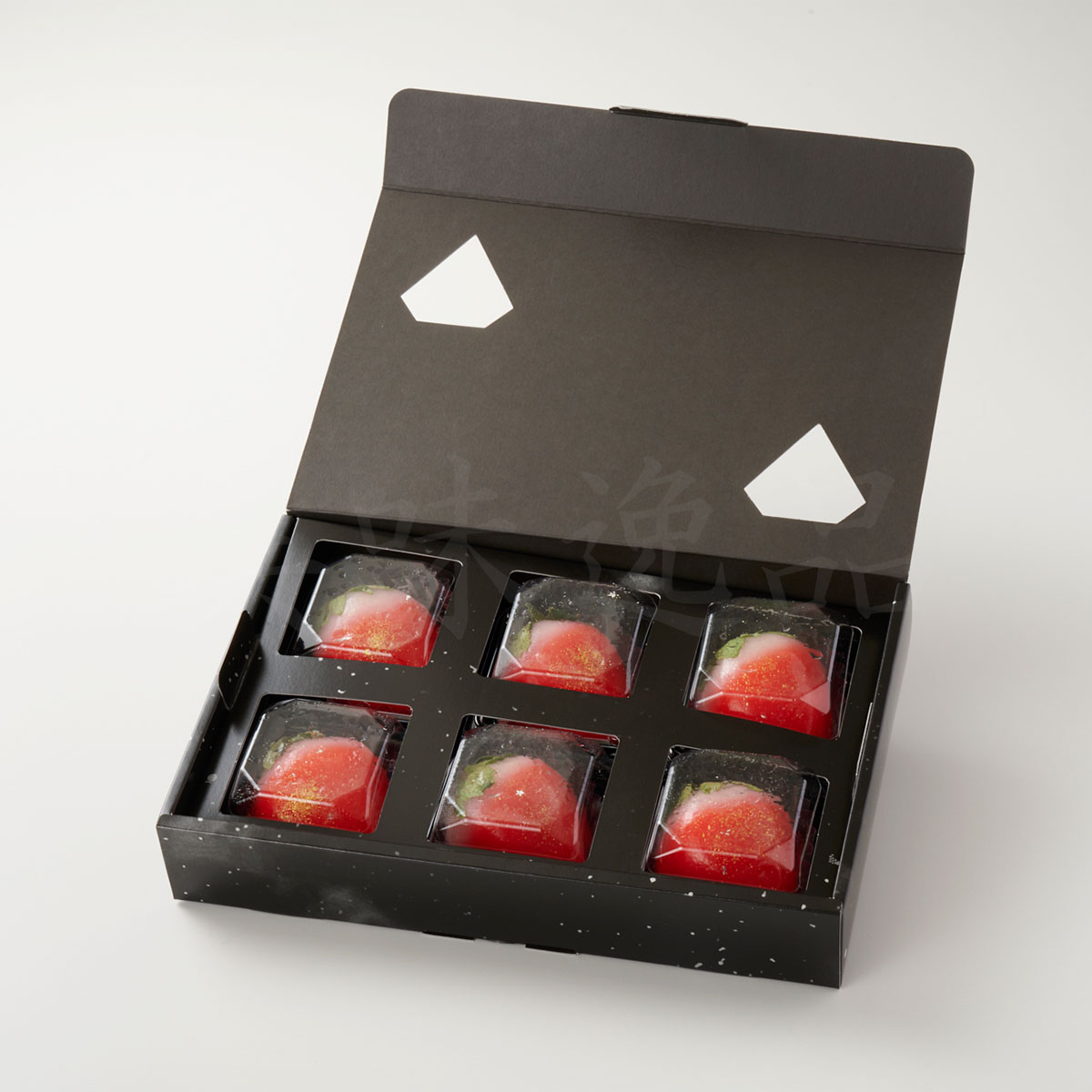 JewelryBox　ルビーのいちごDAIFUKU　6個セット　島根県出雲市・吉岡製菓