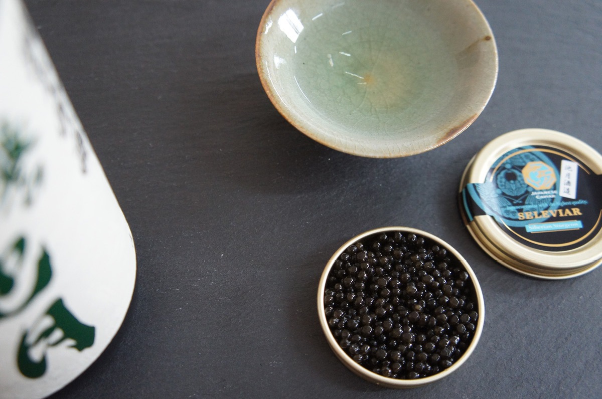 国産キャビア日本酒漬け 盃 Sakazuki Caviar 10g（池月酒造）｜美味
